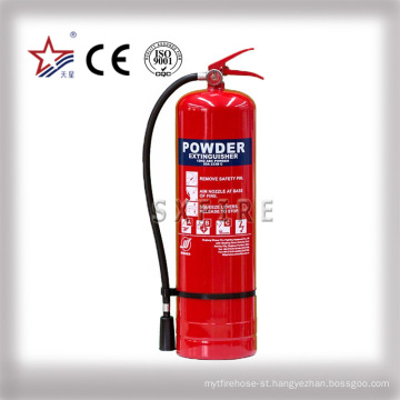 Dry Powder Fire Extinguisher with External Gas Cartridge